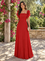 Chiffon Bridesmaid Dress 
