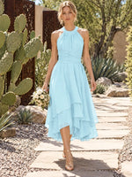 Halter Bridesmaid Dress 