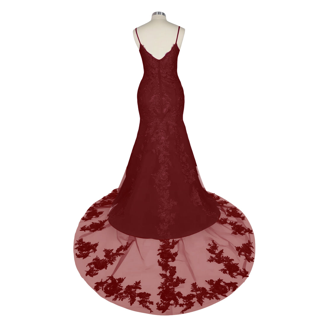 Lace Mermaid Wedding Dress 