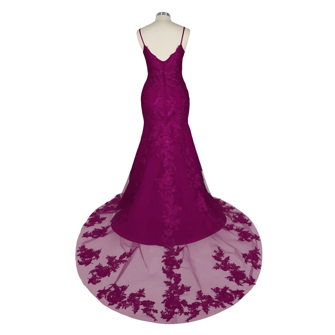 Lace Mermaid Wedding Dress 