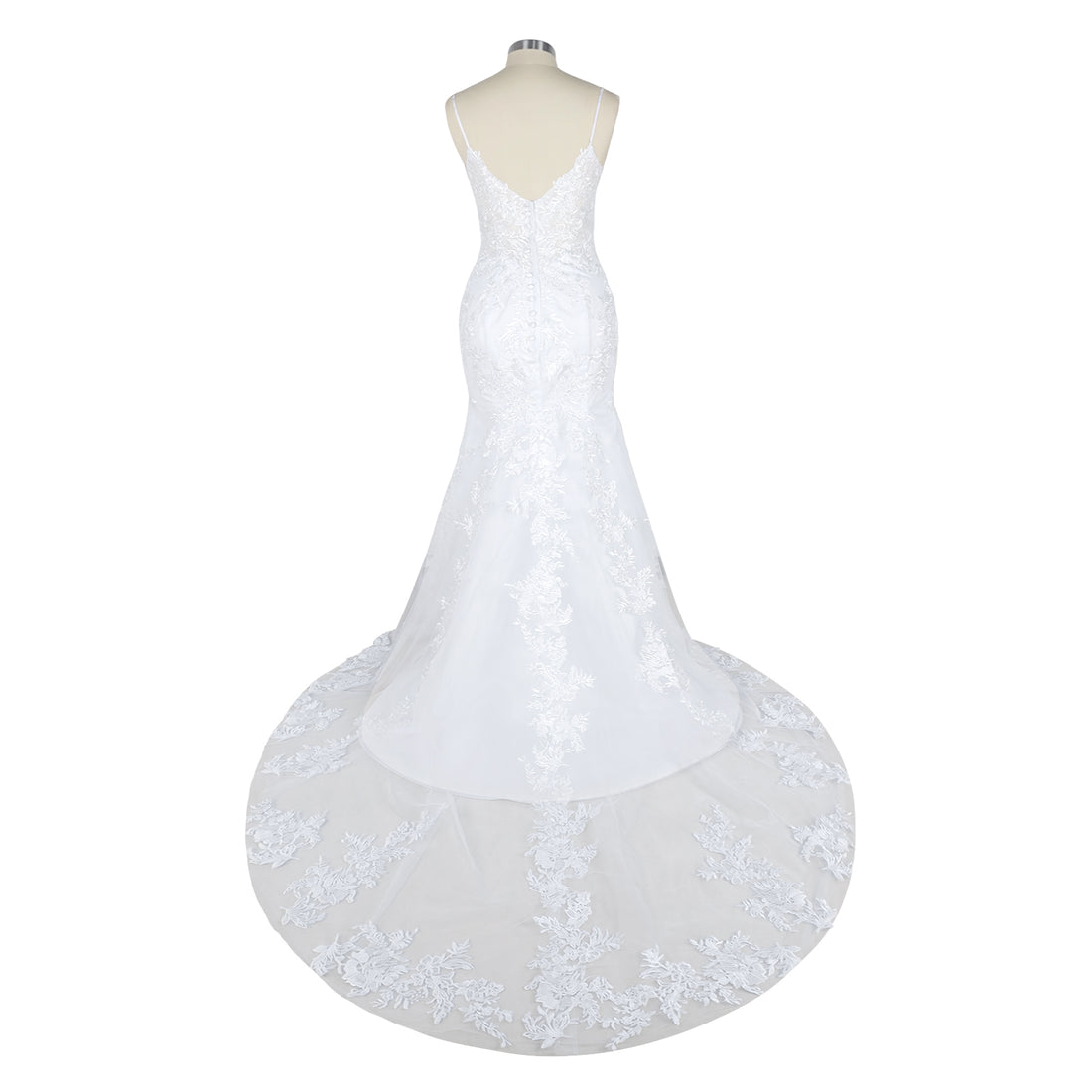 Lace Mermaid Wedding Dress 