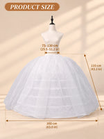 Adjustable Bridal Hoop Petticoat 