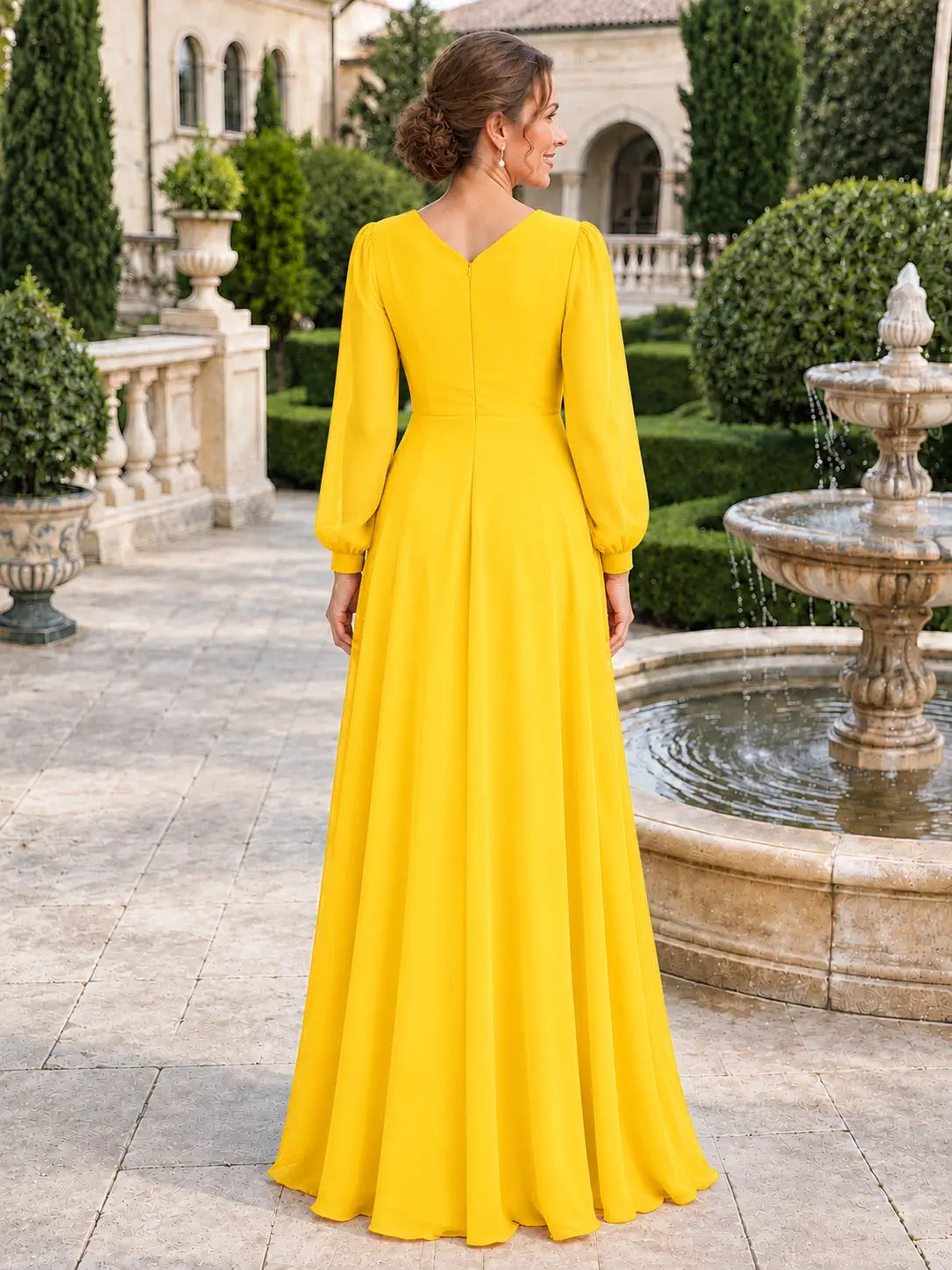 Chiffon Mother of The Bride Dress 