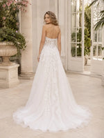A-Line Wedding Dress with Corset Bodice