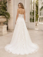A-Line Wedding Dress with Corset Bodice