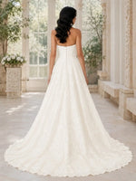 Romantic A-Line Wedding Dress