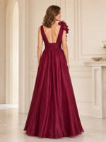 Chiffon Mother of the Bride Dress with Ruffle Detail