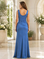 Sheath Mother of the Bride Dress with Ruffled Detail