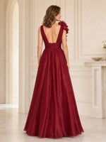 Organza Mother of the Bride Dress with Ruffle Detail
