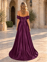 Off-Shoulder Prom Dress 
