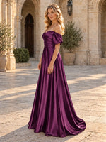 Off-Shoulder Prom Dress 
