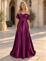 Off-Shoulder Prom Dress 