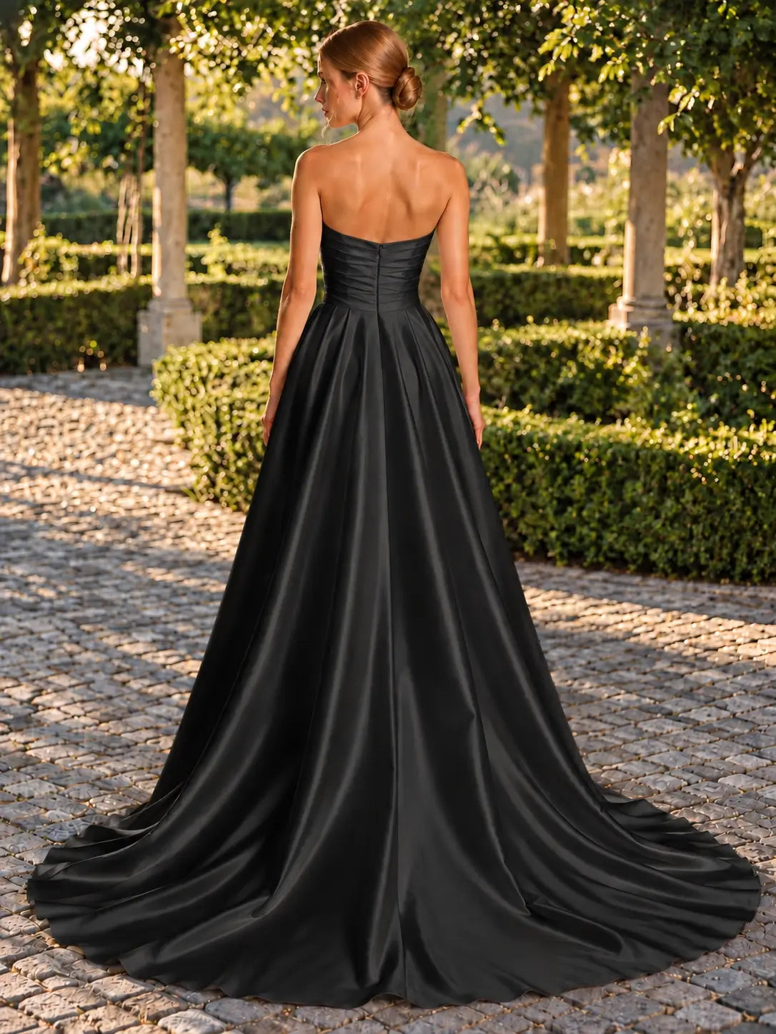 A-line Wedding Dress with Ruched 