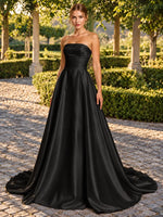 A-line Wedding Dress with Ruched 