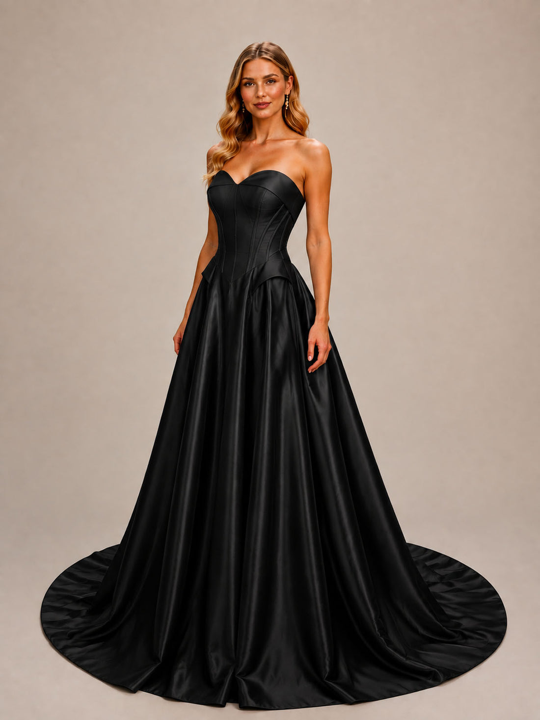 Strapless Sweetheart Wedding Dress 
