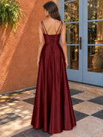 Satin Prom Dress 