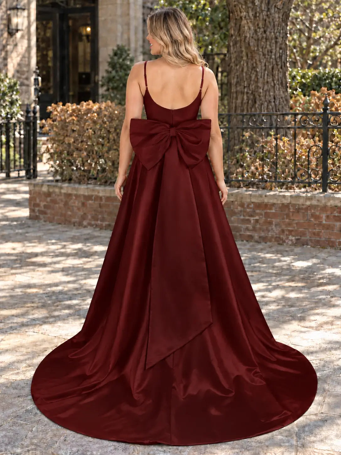 Bowknot Prom Dress 