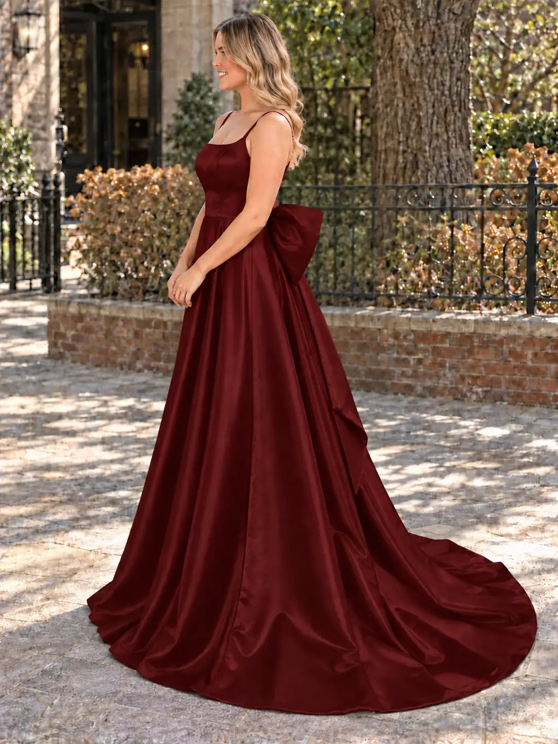 Bowknot Prom Dress 