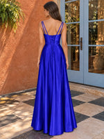 Satin Prom Dress 