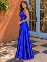Satin Prom Dress 