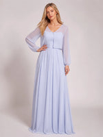 Two-Piece Square Neckline Bridesmaid Dress with Jacket