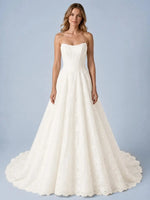 Romantic A-Line Wedding Dress