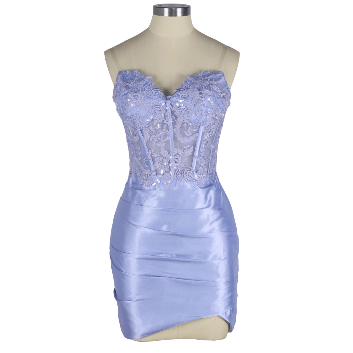 V-neckline Homecoming Dress 