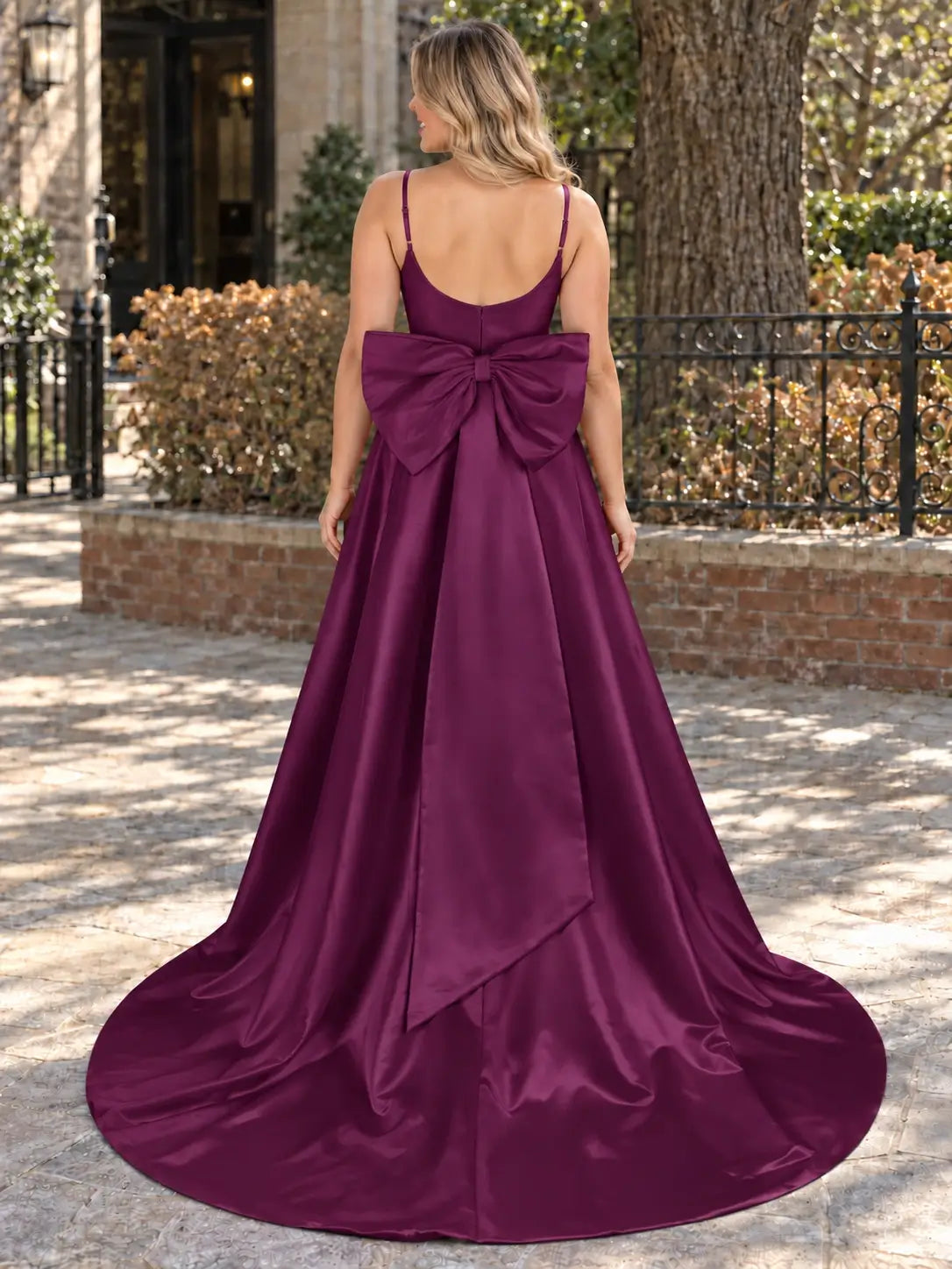Bowknot Prom Dress 