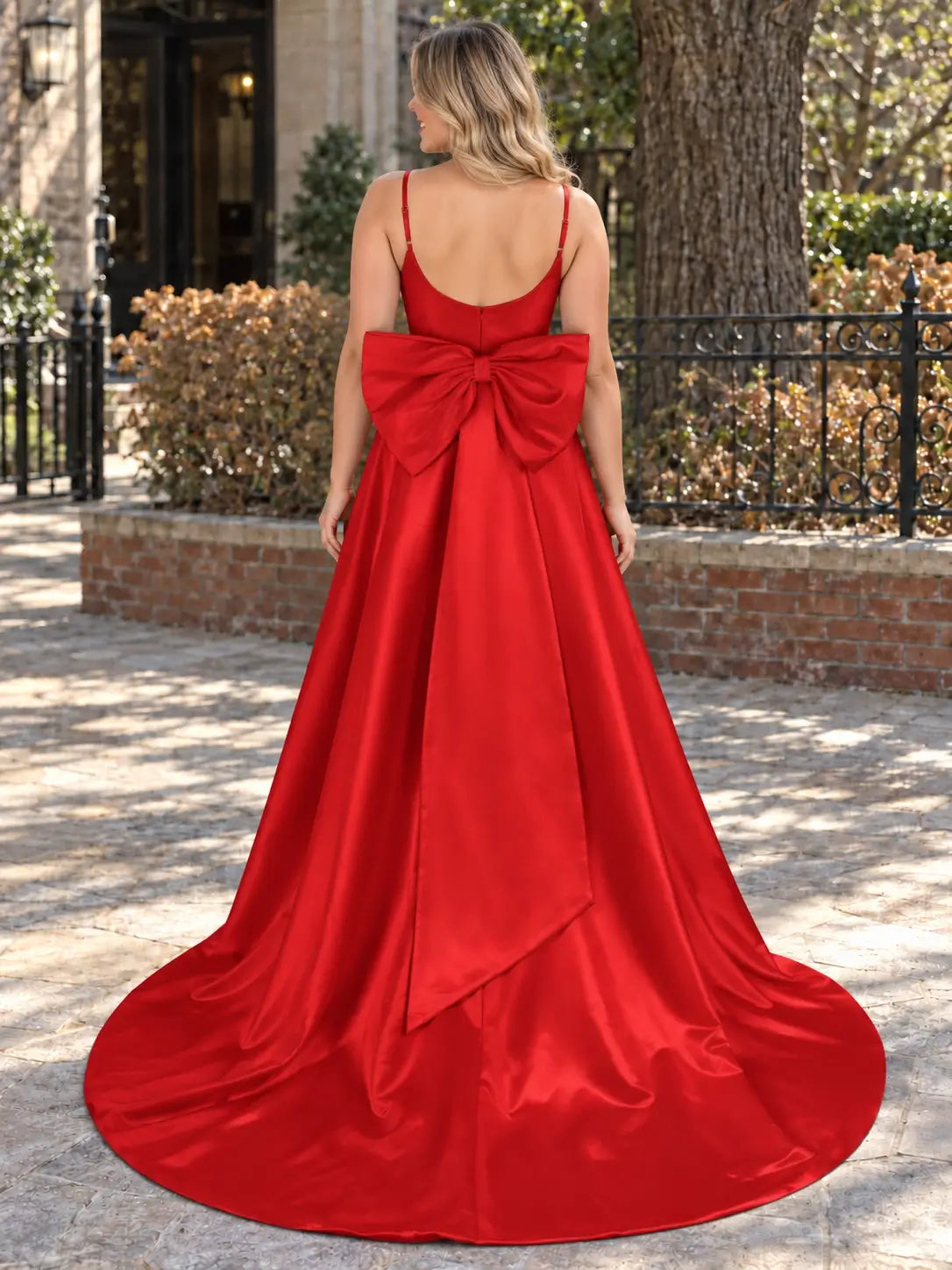 Bowknot Prom Dress 