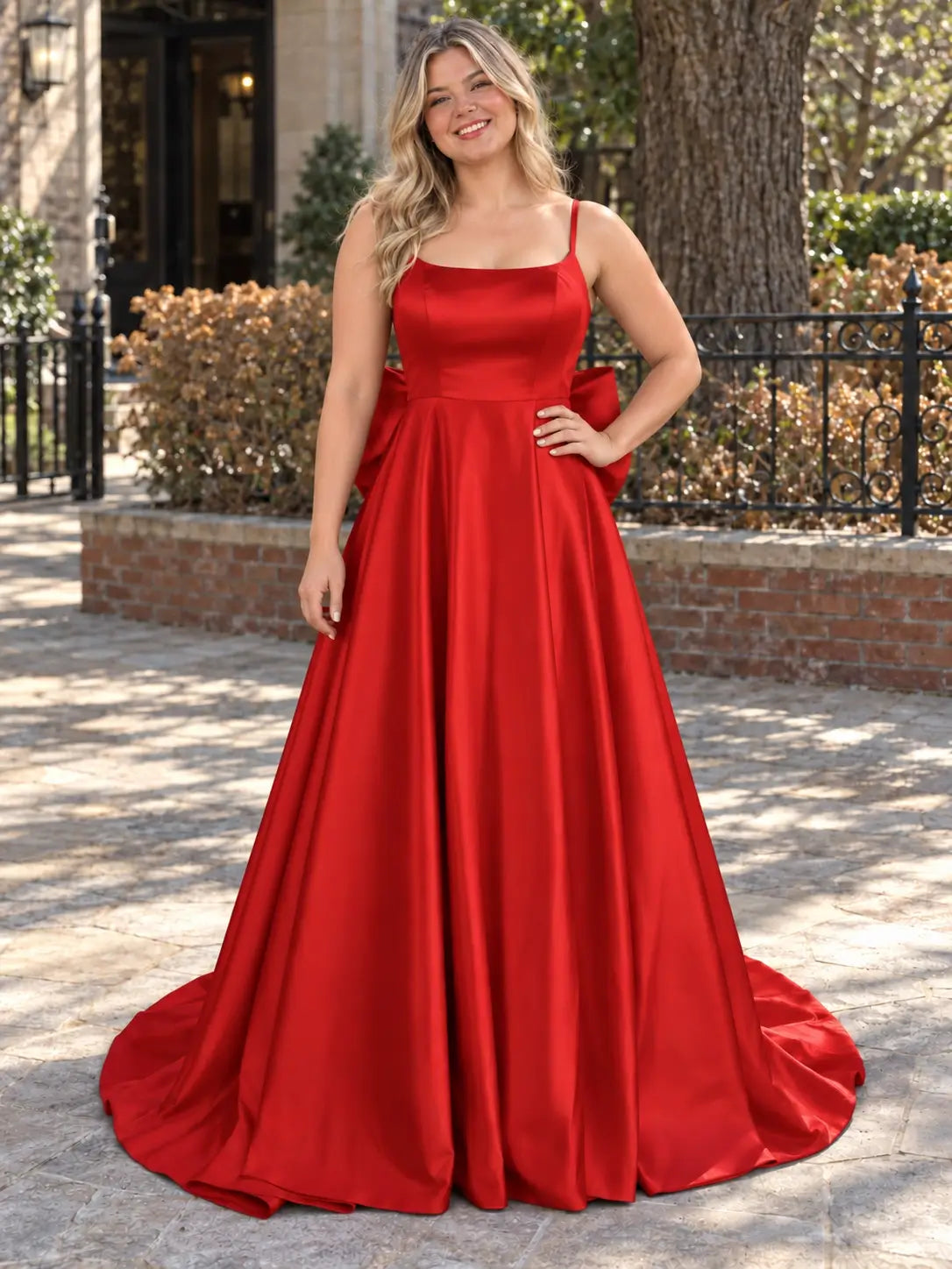 Bowknot Prom Dress 