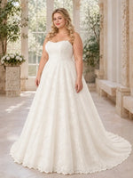 Romantic A-Line Wedding Dress