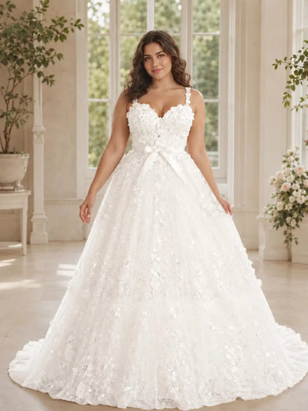 Tulle Ball Gown Wedding Dress